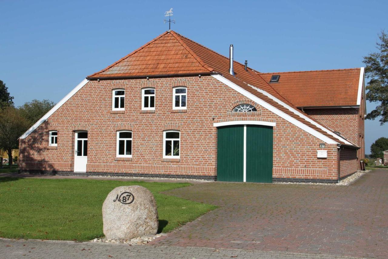 Ferienwohnung Im Gulfhof, 65269 Moormerland Esterno foto